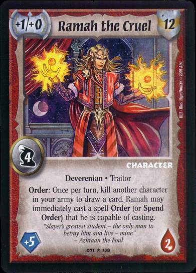 Ramah the Cruel - Foil